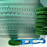 bracelet vert motifs géométriques moderne adhésif inclusion pince bleue dimensions modernes