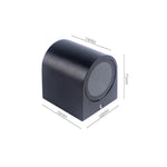 applique murale led moderne ip65 gu10 éclairage intérieur extérieur noir blanc
