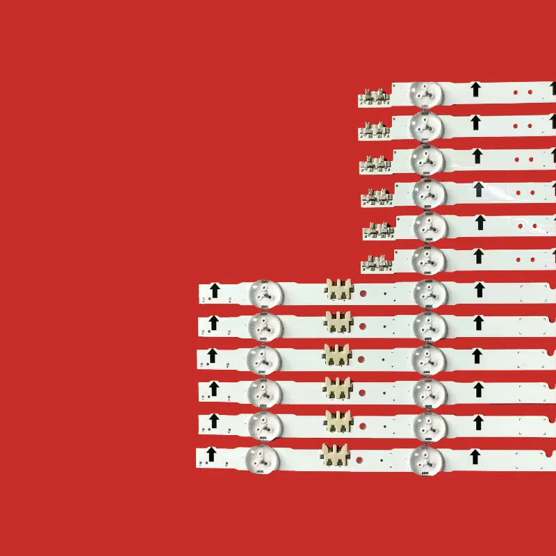 bande lumineuse led blanc moderne connecteurs 1179mm longueur 12pcs kit