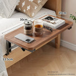 tableau chevet pliable rangement support mural moderne texture bois naturel multiple uses reusable single