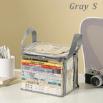 sacs rangement transparent pliables multi usages très transparent moderne pratique double fermeture glissière poignées