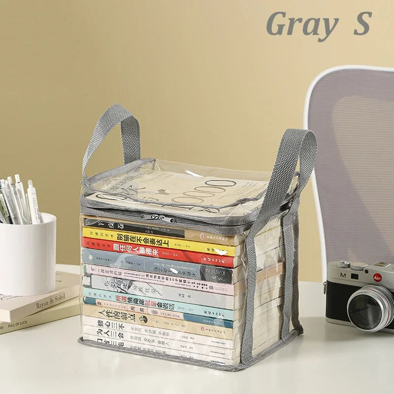 sacs rangement transparent pliables multi usages très transparent moderne pratique double fermeture glissière poignées