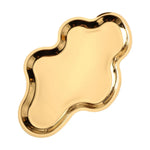 plateau métal argent rose gold or organisation bijoux moderne élégant noir vert iridescent