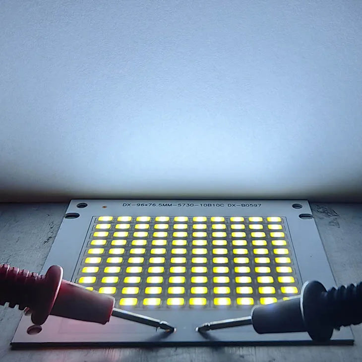 plaques led 50w blanc chaud neutre froide 5730 diodes industrielle floodlight projecteur