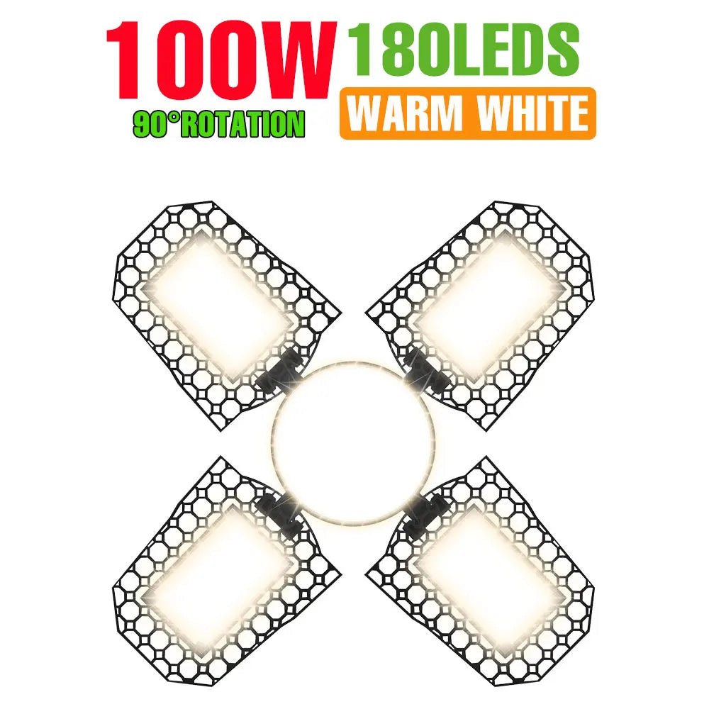 lampe led déformable noir blanche 1000 lumens e27 industrielle moderne
