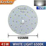 panneau led blanc moderne diodes smd5730 12v 3000k 6500k fixations inclusées