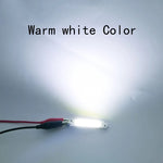 lampe led 60x15mm blanc orange rose vert bleu rouge moderne 2w 12v