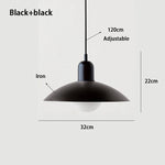luminaire moderne suspension blanc vert rose rouge mat opaque câble noir chambre restaurantétude