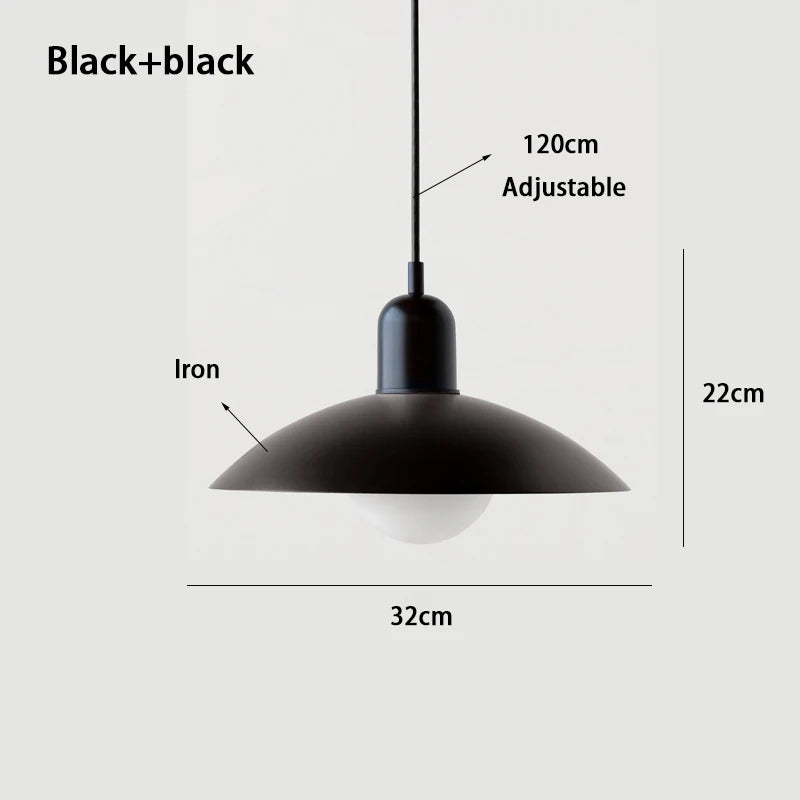 luminaire moderne suspension blanc vert rose rouge mat opaque câble noir chambre restaurantétude
