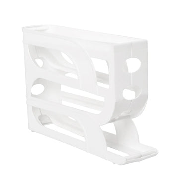 boîtes rangement œufs enroulables réfrigérateur cuisine transparentes modernes minimalistes 30 pièces
