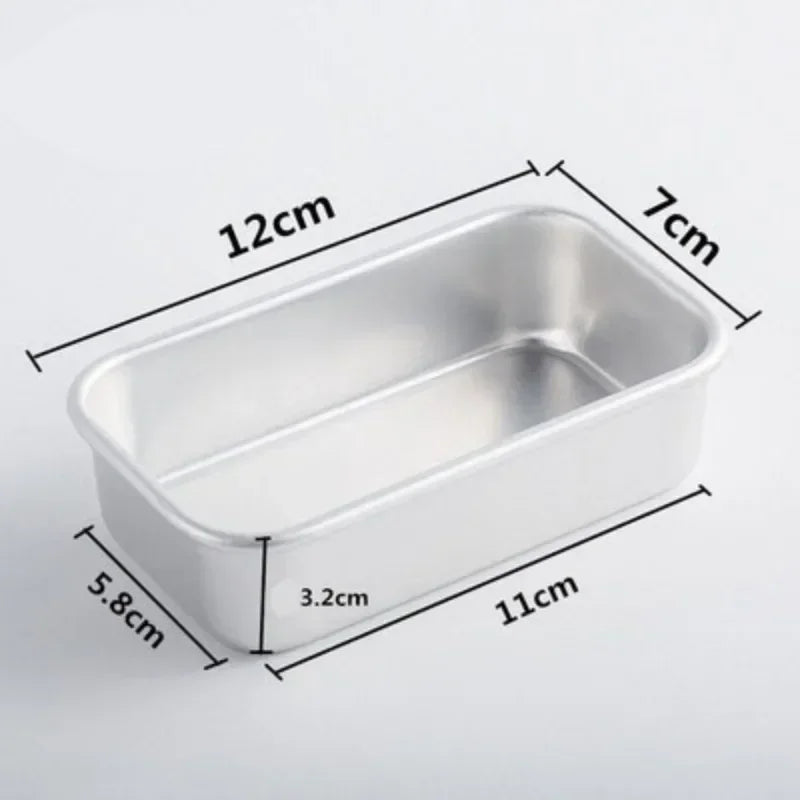 moule pain antiadhésif aluminium argente moderne couvercle baking cake mold