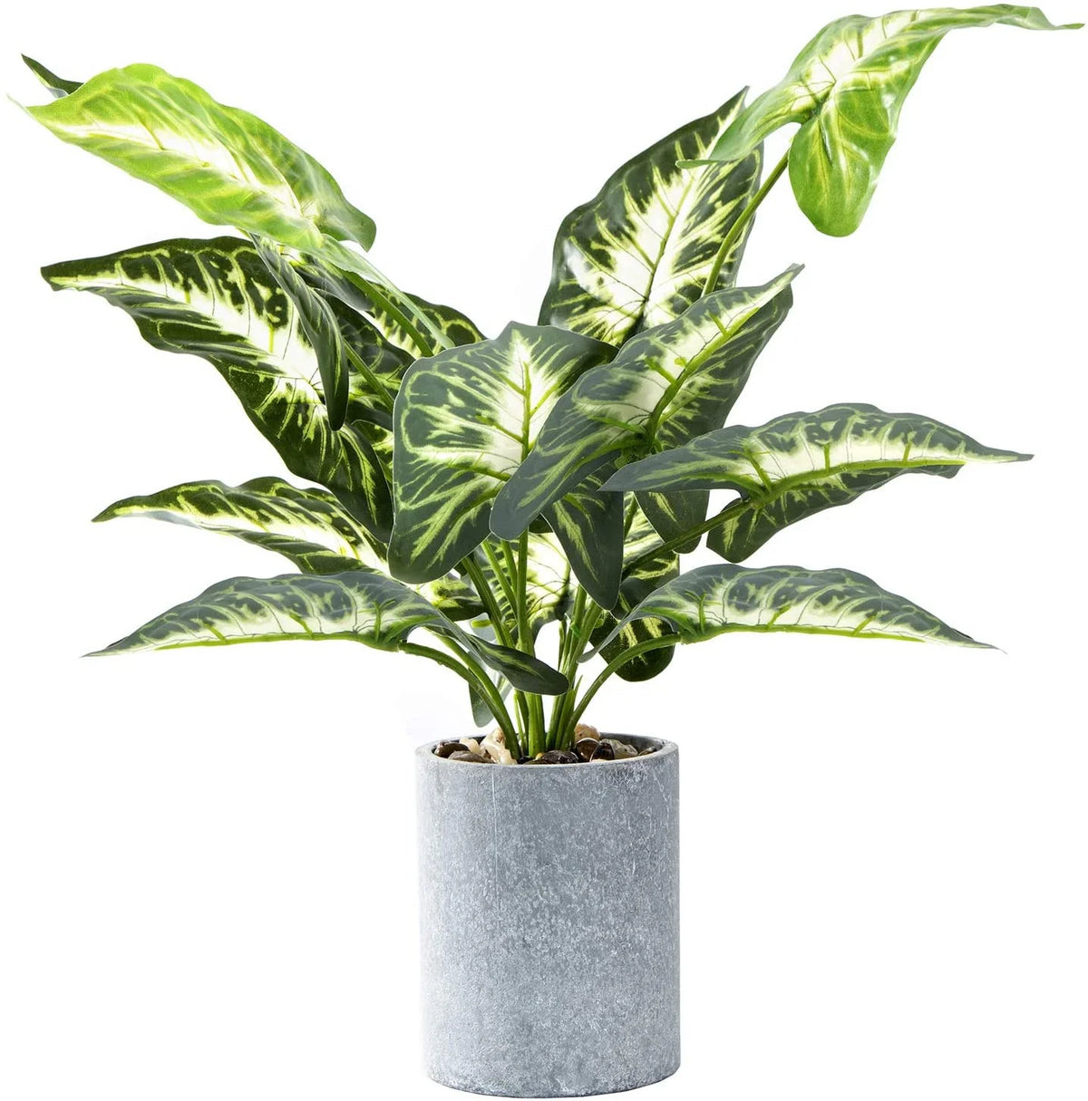 plante artificielle feuilles vertes pot moderne intérieur salon exposantDecoration interieur
