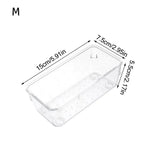 boîtes rangement transparentes modernes boîtes cosmétiques boîtes toilette boîtes boîtes cuisine empilables minimalistes