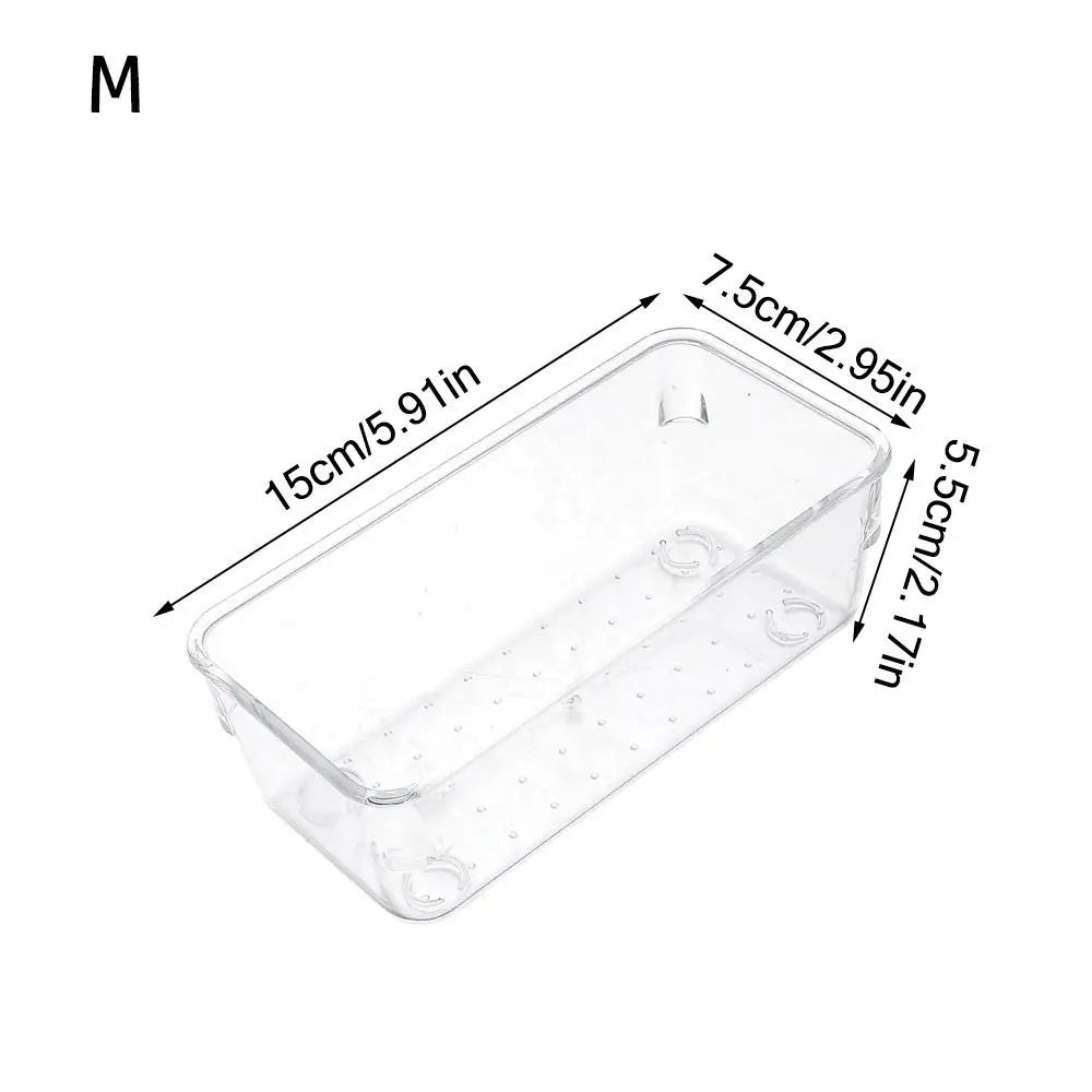 boîtes rangement transparentes modernes boîtes cosmétiques boîtes toilette boîtes boîtes cuisine empilables minimalistes