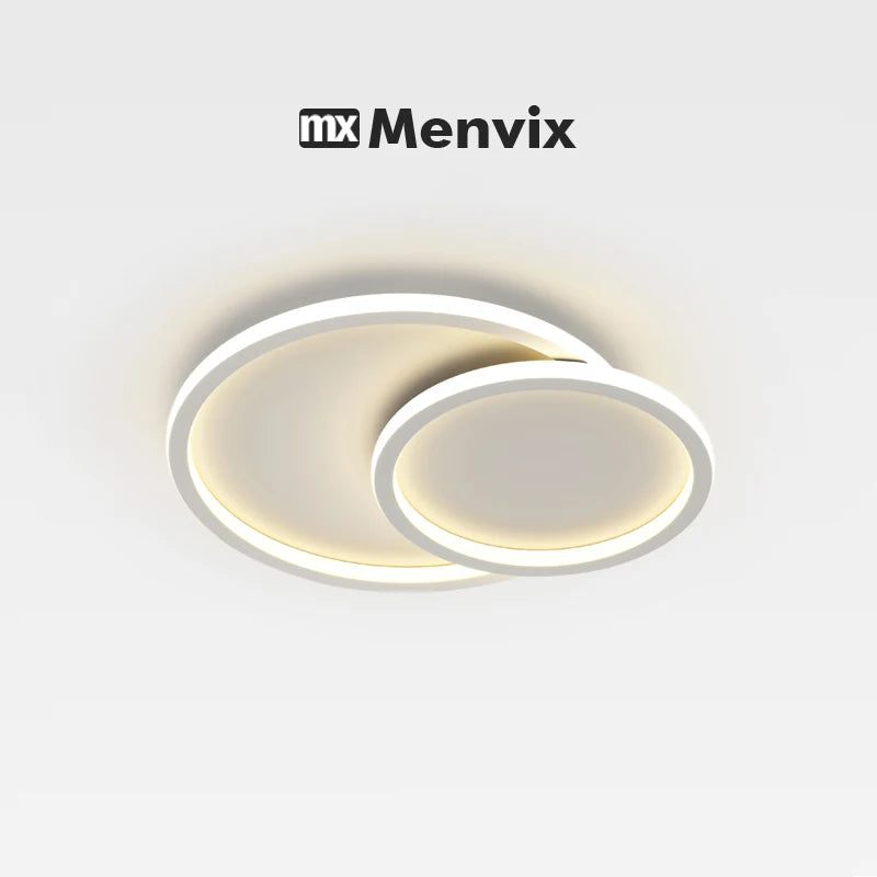 lampe led moderne blanche plafonnier aluminium facile éclairage quotidien télécommande 220v garantie 2ans