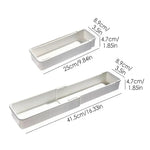 boîtes rangement tiroir blanc modernes pratiques cuisine vaisselle accessoires organisation