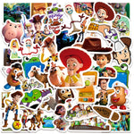 sticker multicolore cartoon personnages films set 10 30 50 pièces décoration diy