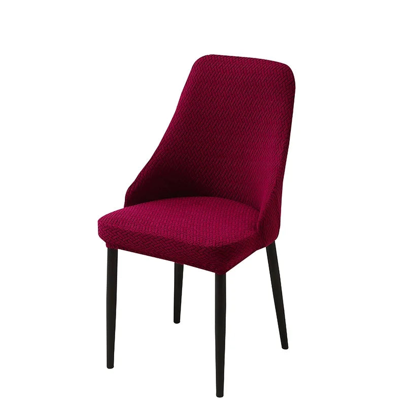 housse chaise moderne gris rayures élastique spandex polyester fauteuil mariagehôtel