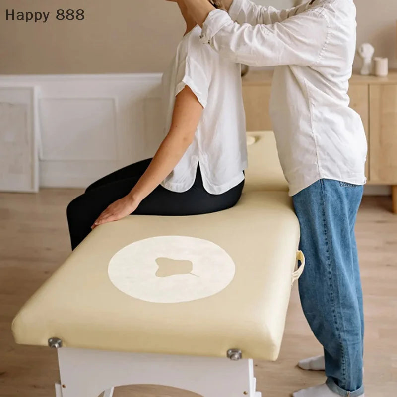 housses jetables blancs protection oreillers massage lit usage unique polyester coton fibre bambou moderne