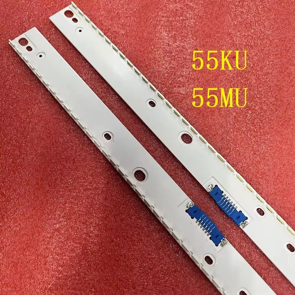 bande led blanc moderne réutilisable sans câble fixations invisibles connecteur bleu aluminium