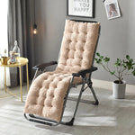 coussin chaise vert pastel peluche épaisse boutons moderne confortable rubans fixation 160x50x12cm
