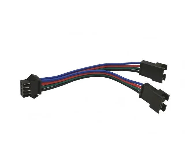 câble patch led connecteur sm jst ws2812 ws2811 rgb 24v noir rouge bleu vert