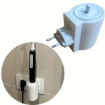 support brosse dents électrique rechargeable blanc rouge moderne salle bain organisateur