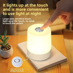 lampe chevet tactile usb rechargeable trois couleurs télécommande led moderne chambre veilleuse