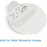 pièces remplacement blancs rondes lampe anti moustiques papier opaques simples trappe pièges