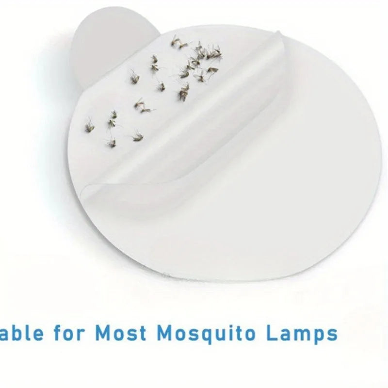 pièces remplacement blancs rondes lampe anti moustiques papier opaques simples trappe pièges