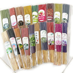 bâtonnets d'encens traditionnels bois santal parfums fleurs herbes intérieur maison