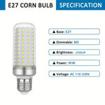 ampoule led argentée base e27 moderne opacité lumière froide 6000kintérieur 110 220v