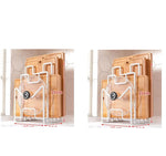 porte plaque cuisson porte serviette porte couvercle adhésif moderne minimaliste bois naturel noir