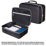 sac main noir tissu rayures diagonales pratique moderne bandoulière poignée compartiments multifonctionnels
