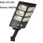 lampe rue led solaire détecteur mouvement moderne sans fil 10000 lumens