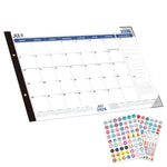 calendrier mural blanc moderne maison organisation temps gestion quotidien hebdomadaire mensuel
