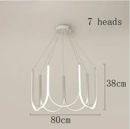 suspension lumineuse moderne or noir blanc ampoules led minimaliste contemporain semi encastrée certifications ul