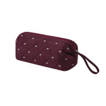 Sac main rose clair noir beige bordeaux quilted moderne élégant poignée amovible réutilisable polyester