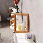 cadres photo résine animaux nature orange motif géométrique classique décoration maison jouets miniatures accessoires