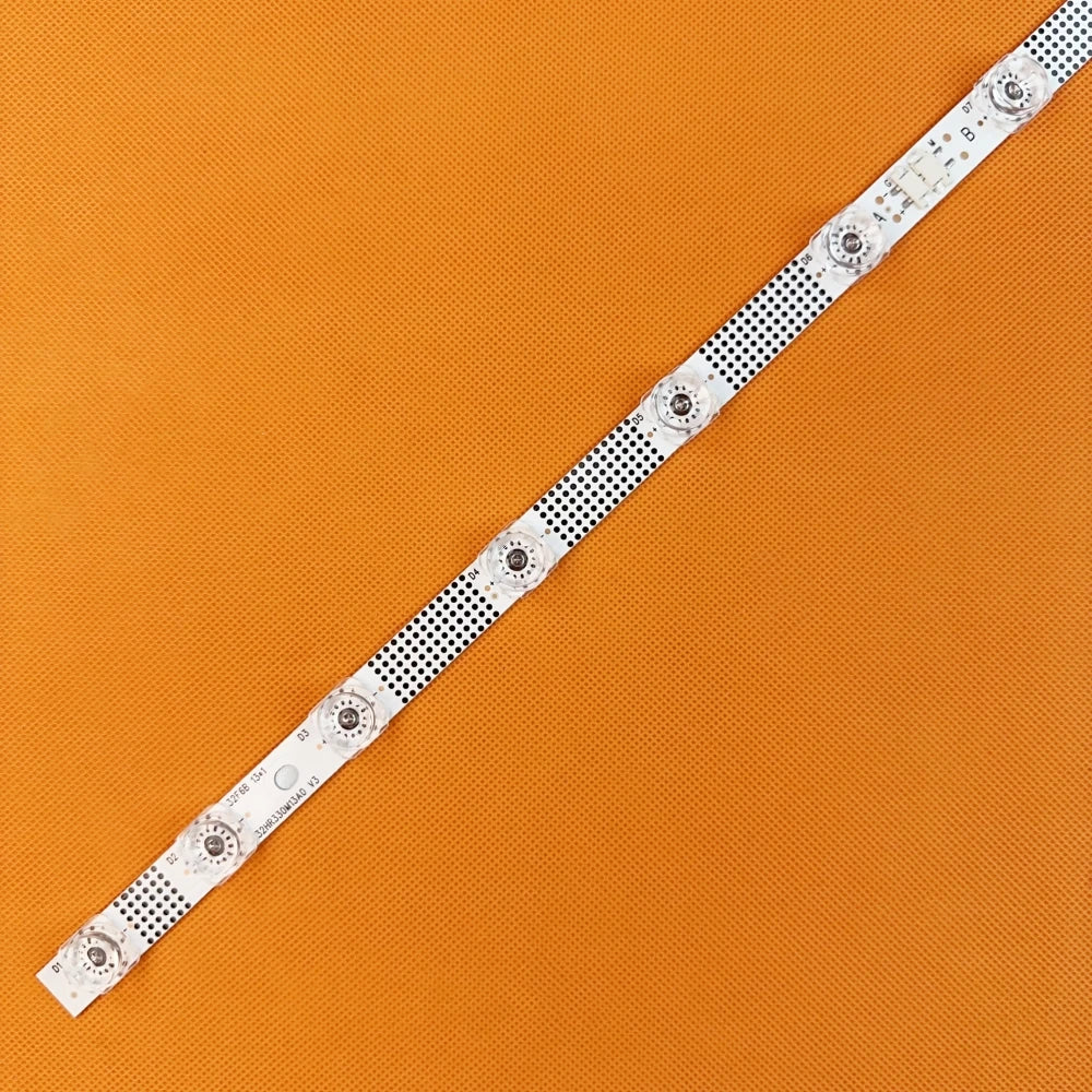ruban led blanc bleu perforé 13led 6v 2w moderne télévision 630mm