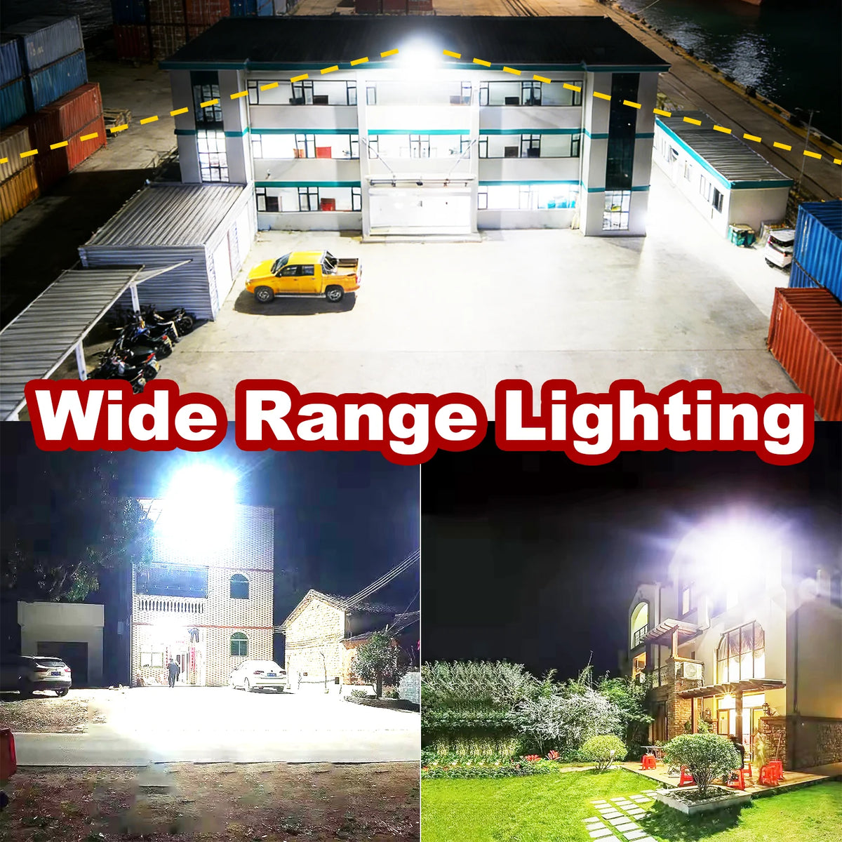 lampe solaire led ultra brillante ip68 moderne télécommande radar sensingextérieur autoinstallation économieénergie longuevieABS noir