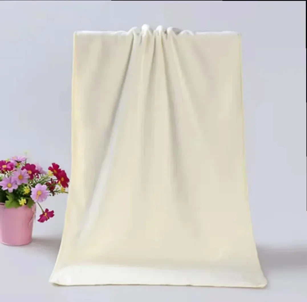 serviette bain microfibre séchage rapide motif uni moderne pâques rose orange rouge bleu violet