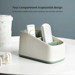 organisateur rangement moderne beige vert clair multi usages respectueux environnement quatre niveaux