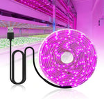 ruban led violet autoadhésif plantation moderne 5v 1m 2m 3m 4m 5m 7m 8m