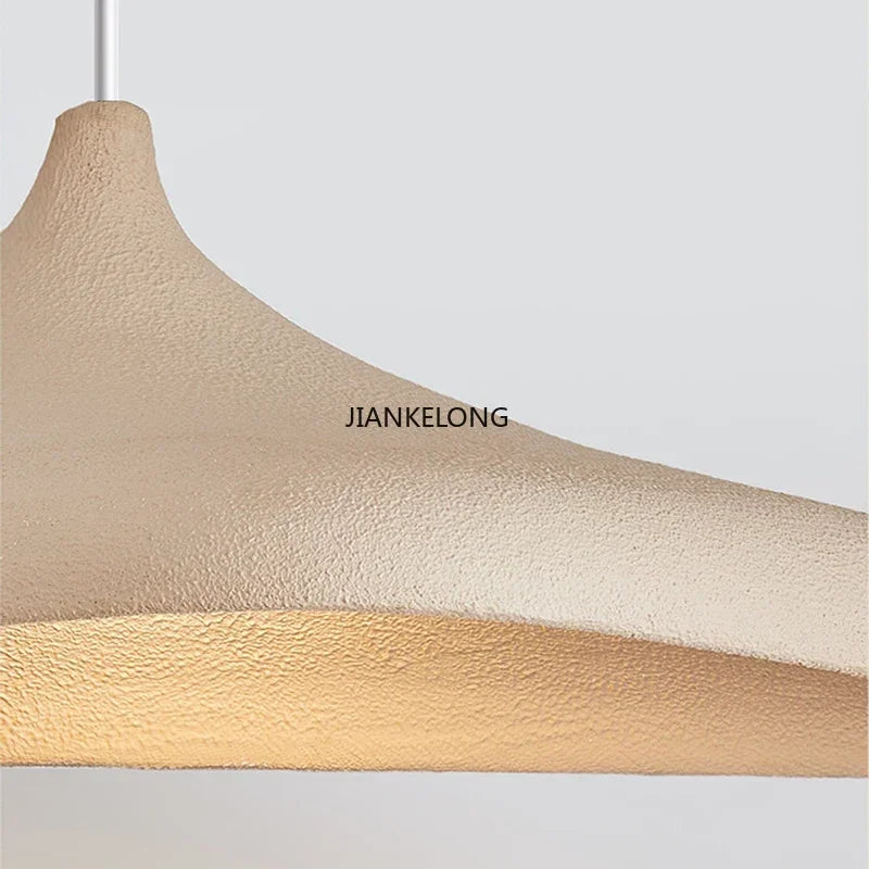 suspension lumineuse pendentif câble beige clair texture grained moderne ampoule e27 led 249 2000