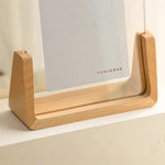 porte photo transparent moderne bois clair documents photos mariage minimaliste