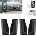 support téléphone portable clips mural moderne noir texture granulée charge téléphone boîte rangement télécommande
