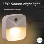 veilleuse led capteur mouvement prise electrique moderne chambre entrée 0.4w blanc beigeclair