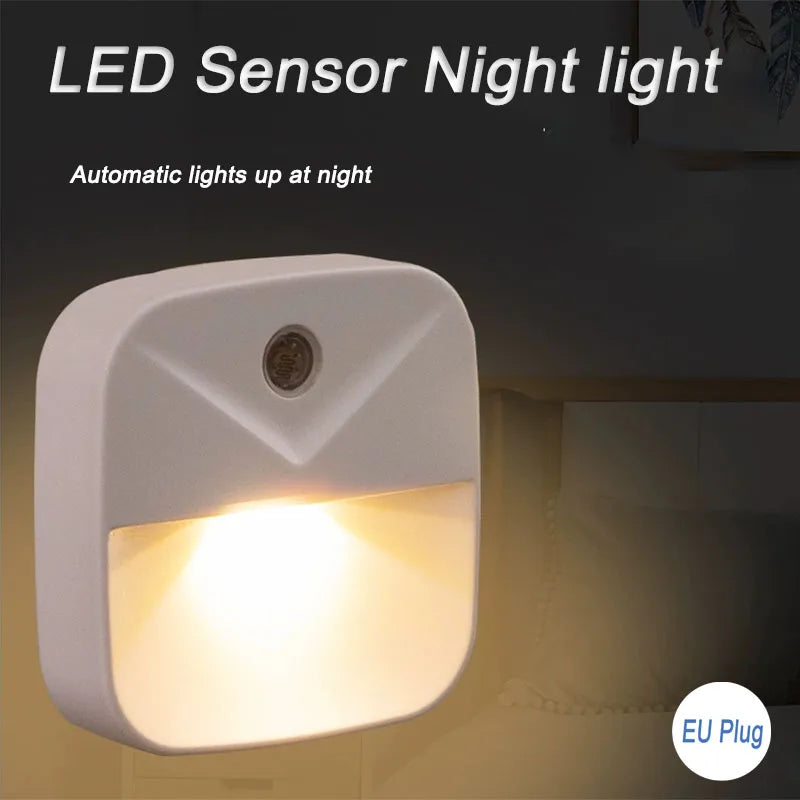 veilleuse led capteur mouvement prise electrique moderne chambre entrée 0.4w blanc beigeclair