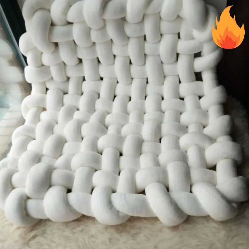 tapis jeu coton blanc rose motif géométrique moderne doux bébé